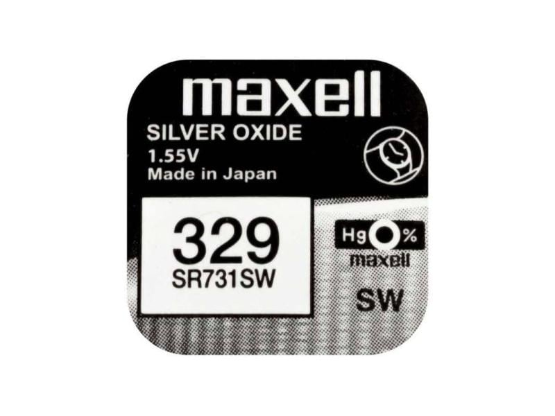 Maxell Europe LTD. Pile bouton 329