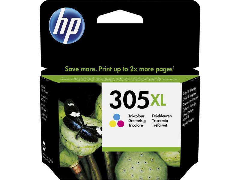 HP Encre Nr. 305XL (3YM63AE) Cyan/Magenta/Yellow