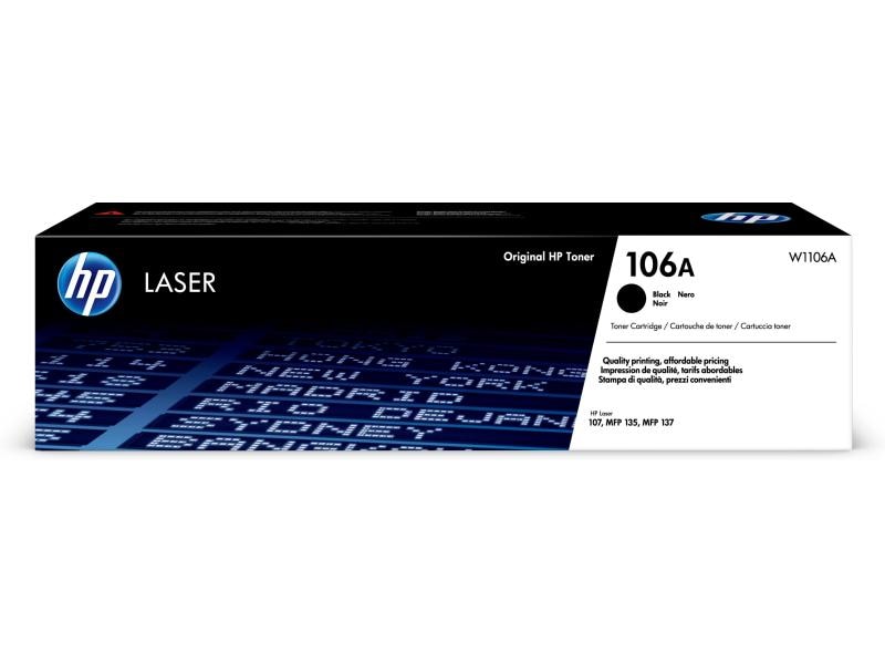 HP Toner NR. 106A (W1106A) noir