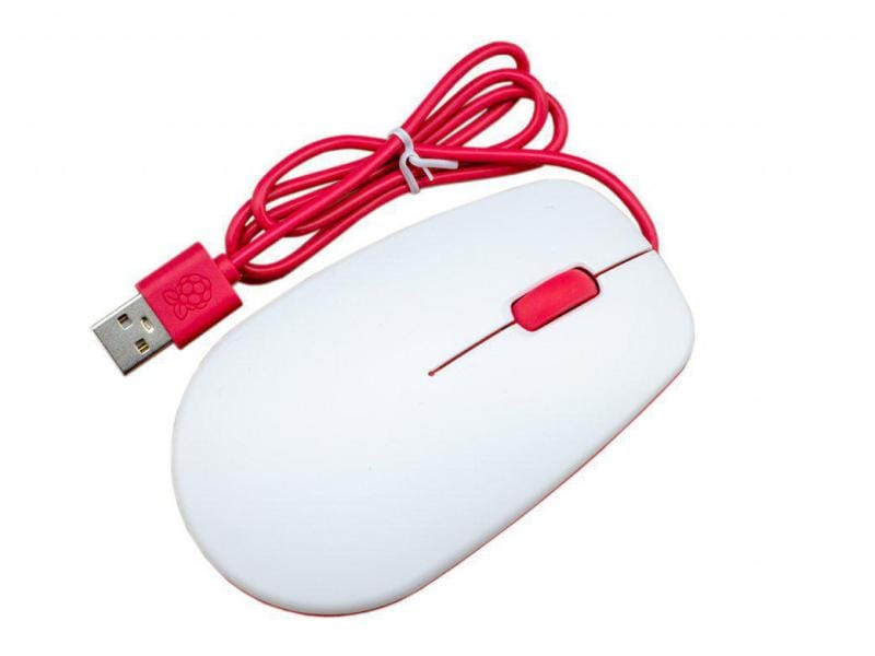 Raspberry Pi Souris Raspberry Pi Rouge/Blanc