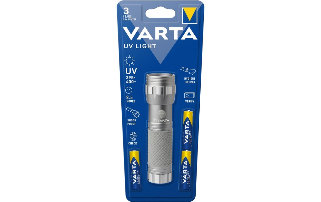 Varta Lampe de poche UV Light 3x AAA