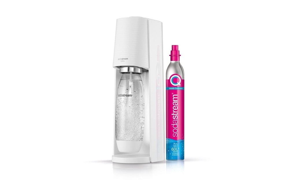 Sodastream Gazéificateur d’eau Terra Blanc