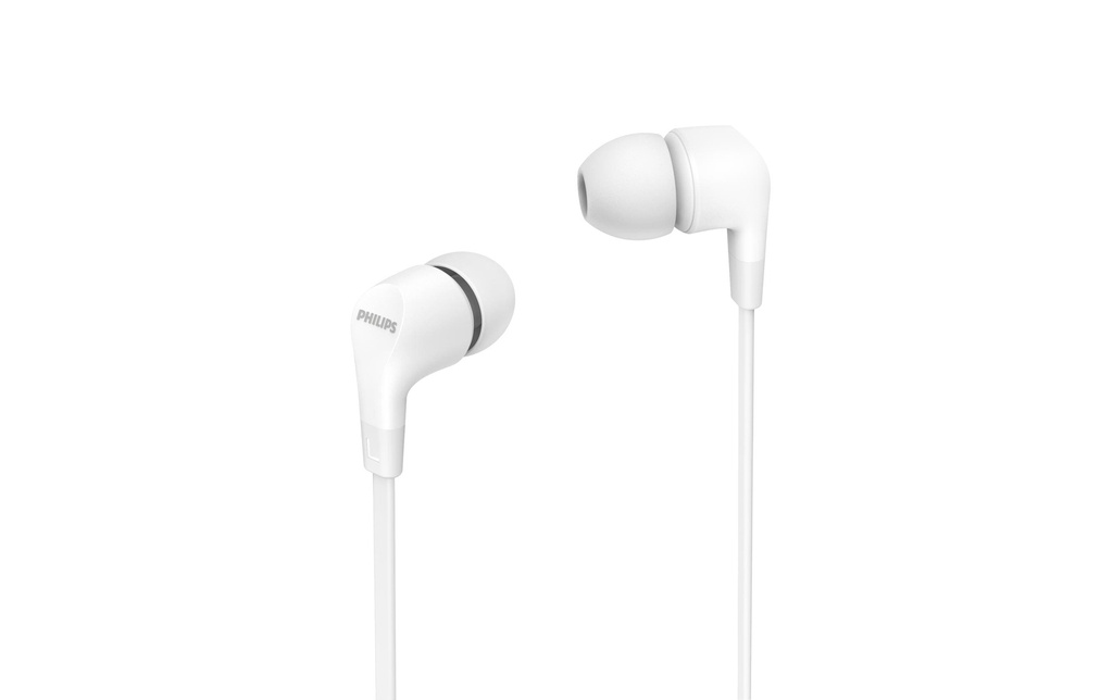 Philips Écouteurs intra-auriculaires TAE1105WT/00 Blanc