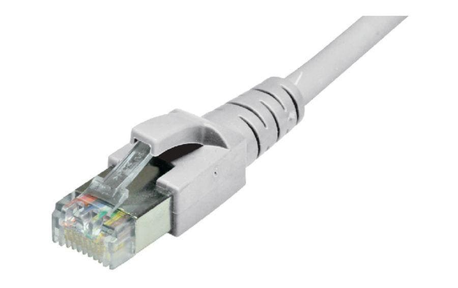 Dätwyler IT Infra Câble patch Cat 6A, S/FTP, 15 m, Gris