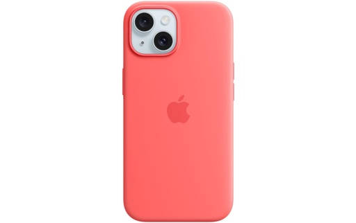 [MT0V3ZM/A] Apple Silicone Case avec MagSafe iPhone 15 (Rouge)
