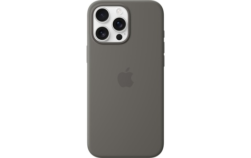 [MYYV3ZM/A] Apple Silicone Case avec MagSafe iPhone 16 Pro Max (Gris)