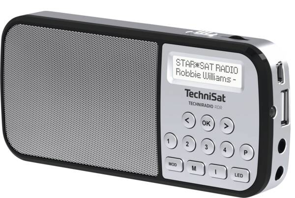 Technisat radio design Techniradio RDR argent