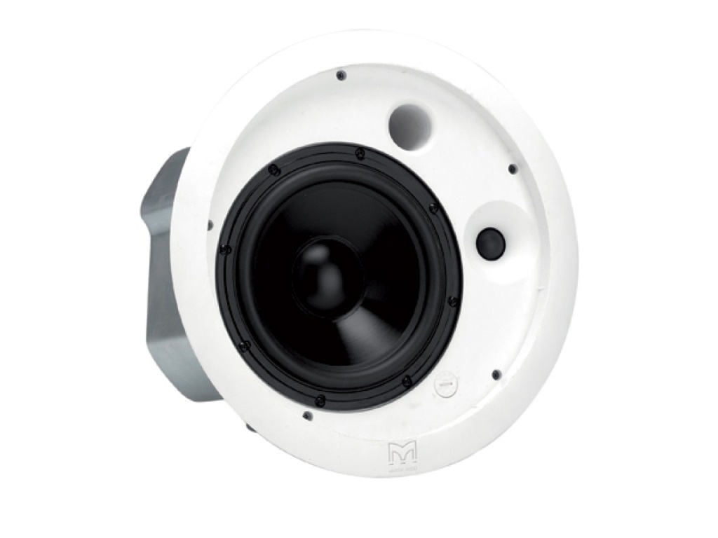 MARTIN AUDIO C8.1T, 2-Way ceiling speaker, 8&quot;/0.8&quot;, 125W@16O, 25W @70/100V, white