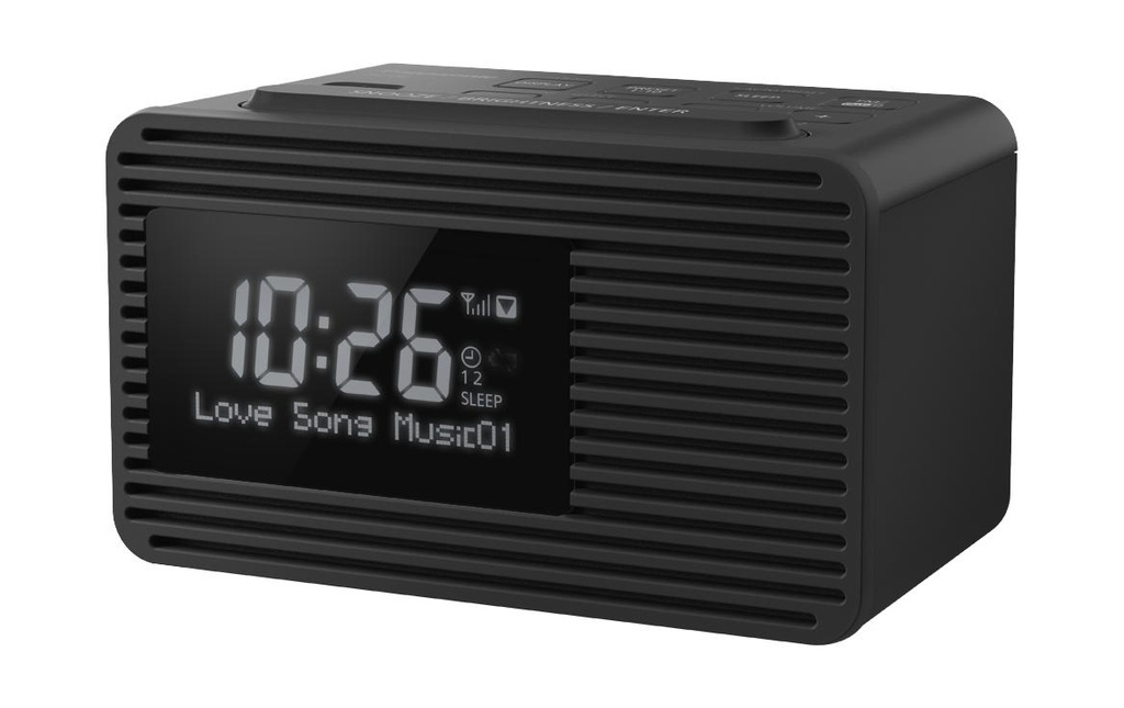 Panasonic Radio-réveil RC-D8 Noir