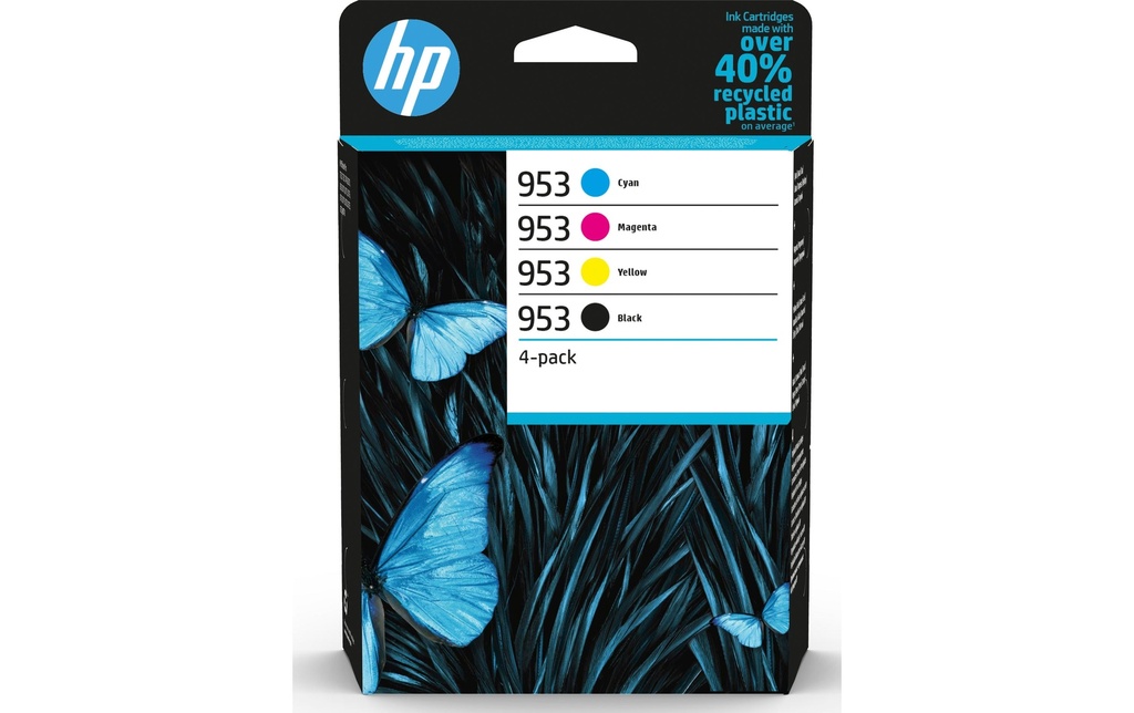 HP Encre Combopack Nr. 953 (6ZC69AE) Magenta/Yellow/noir/Cyan