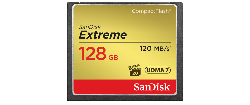 SanDisk Carte CF Extreme 128 GB