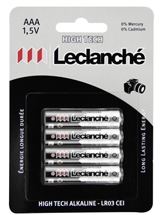 Pile Lechanché LR03/4 High Tech AAA