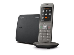 [S30852-H2804-F101] Gigaset Téléphone sans fil CL660 argent