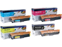 [TN241 KIT] Brother Kit de toner TN-241 BK, C, M, Y