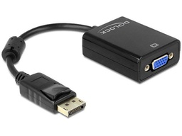 [61848] Delock Adaptateur Displayport - VGA Noir