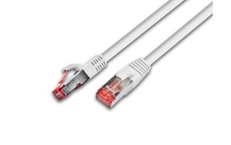 Wirewin Câble de raccordement Cat 6A, S/FTP, 15 m, Blanc