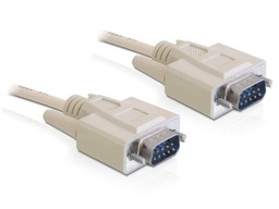 [82980] Delock Câble de raccordement RS-232 DB9 - RS-232 DB9 (m-m) 1 m