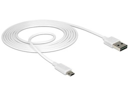 [84808] Delock Câble USB 2.0 A - MicroB EASY-USB 2 m