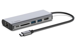 [AVC008btSGY] Belkin Station d'accueil USB-C Multiport 6-en-1