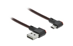 [Câble] Delock Câble USB EASY-USB, coudé USB A - Micro-USB B 1.5 m