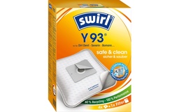 [191390] Swirl Sac filtrant pour aspirateur Y 93 4 Pièce/s