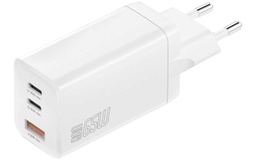 [4S540402] 4smarts Chargeur mural USB PDPlug Trio PD 65W GaN