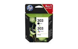 [Imprimante] HP Combo Pack No. 303 (encre 3YM92AE) C/M/Y/BK