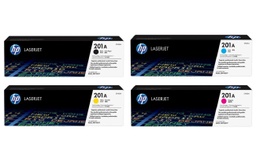 [CF400A-CF403A] HP Kits arc-en-ciel Nr. 201A (CF400A-CF403A) BL/C/M/Y