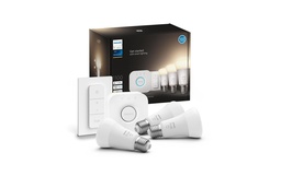 [929002469204] Philips Hue Kit de départ White E27 Set de 3 starters + variateur 1055 lm