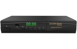 [08-8022] Golden Media Récepteur TV Wizard HD Vote 4 Swiss Edition