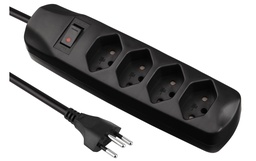 [FUR-SL4S blk] FURBER.power Bloc multiprises 4x T13 avec interrupteur