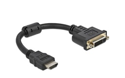 [65206] Delock Adaptateur HDMI – DVI, 4K/30Hz HDMI - DVI-D